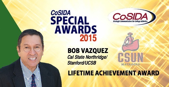 Special Awards Salute: Bob Vazquez (CSUN), Lifetime Achievement Award